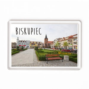 Magnes akrylowy Biskupiec - miasto z duszą Warmii