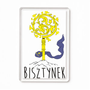 Magnes akrylowy Bisztynek - Klucz do Warmii