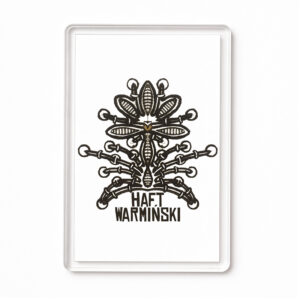 Magnes akrylowy Folklor Warmii w Hafcie