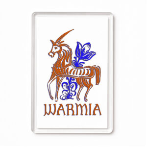 Magnes akrylowy Folkowa Warmia