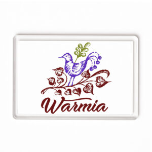 Magnes akrylowy Folkowa Warmia