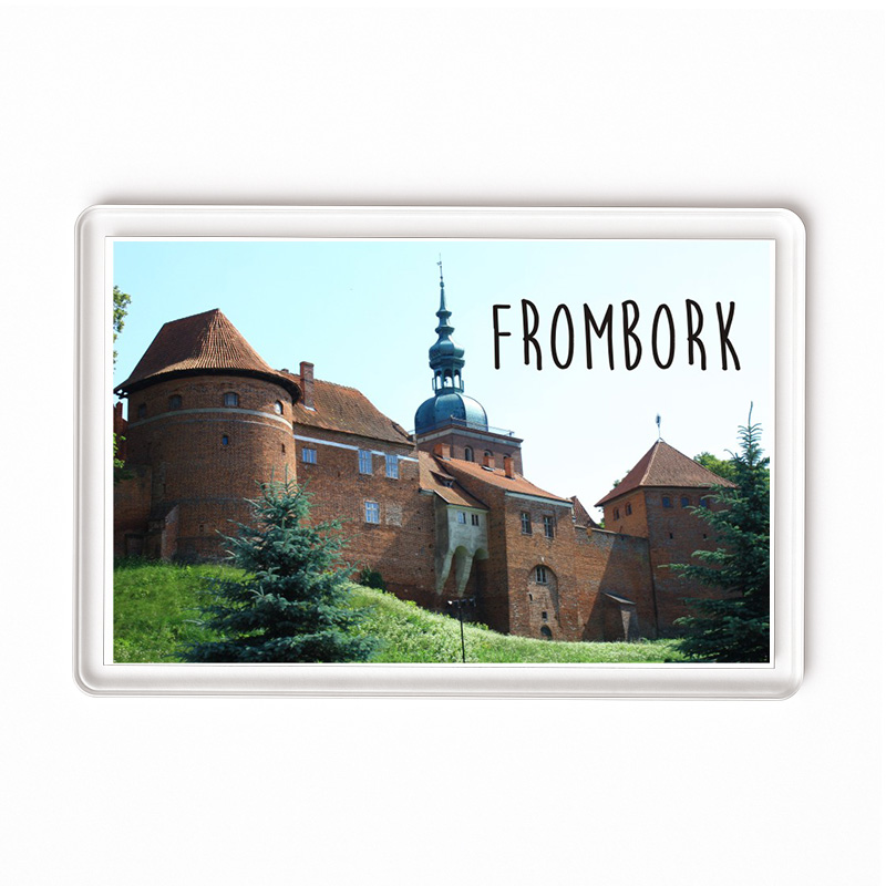 Magnes akrylowy Frombork - Warmia nauka magia