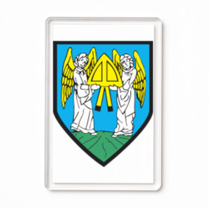 Magnes akrylowy Godło Barczewa