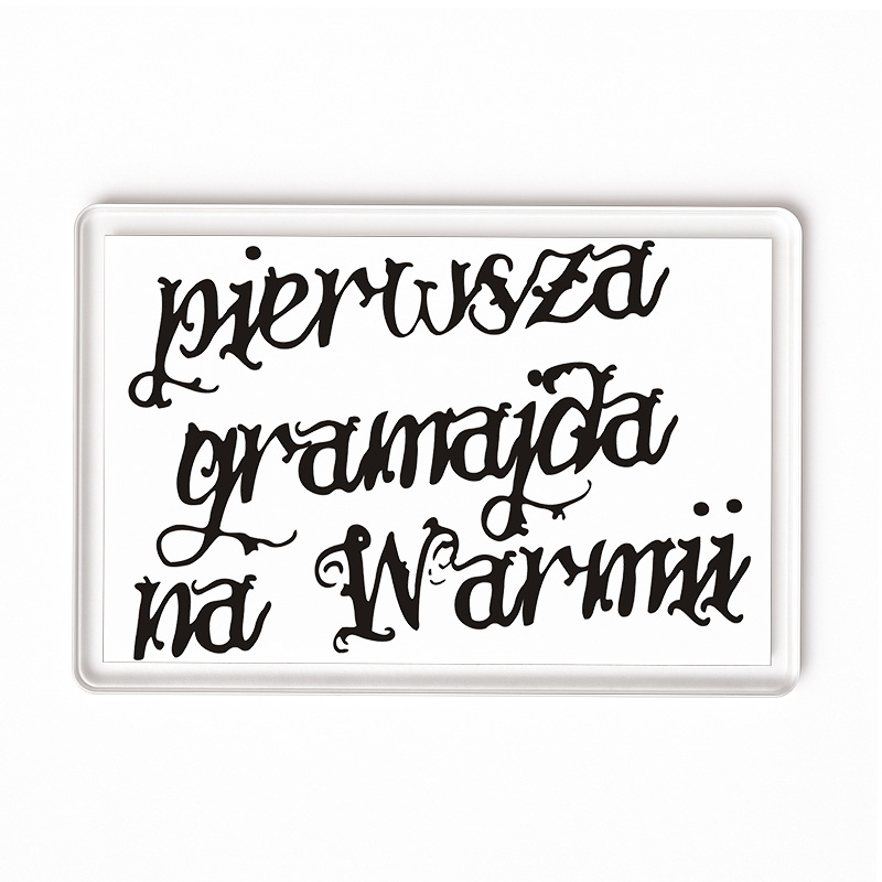 Magnes akrylowy Gramajda Warmińska