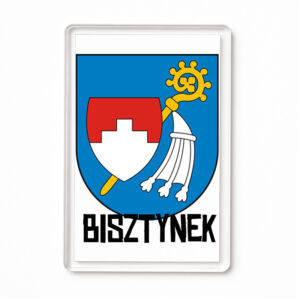 Magnes akrylowy Herb Bisztynek