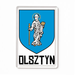 Magnes akrylowy Herb Olsztyn