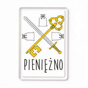 Magnes akrylowy Herb Pienięzno