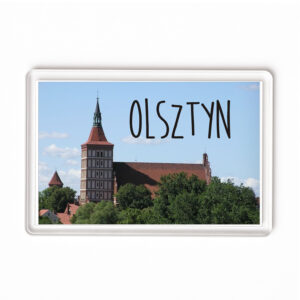 Magnes akrylowy Katedra św. Jakuba - duma Olsztyna
