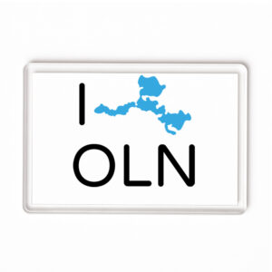 Magnes akrylowy Kocham Olsztyn