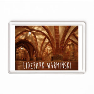 Magnes akrylowy Lidzbark Warmiński - gotyk Warmii