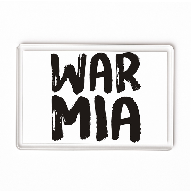 Magnes akrylowy Made in Warmia