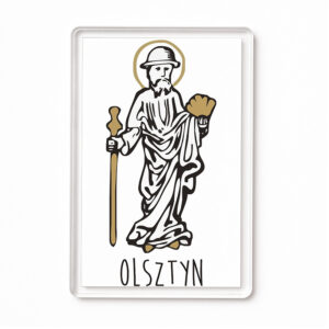 Magnes akrylowy Olsztyn - Na Szlaku św. Jakuba