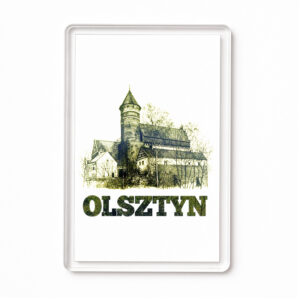Magnes akrylowy Olsztyn - Zamek Kopernika