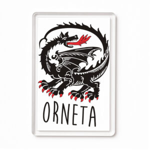 Magnes akrylowy Orneta - Strażniczka Warmii