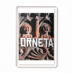 Magnes akrylowy Orneta - Warmia w rzeźbie i cegle