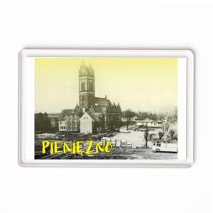 Magnes akrylowy Pieniężno - echo przeszłości Warmii