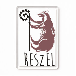 Magnes akrylowy Reszel - Strażnik Warmii