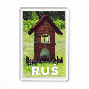 Magnes akrylowy Ruś - kapliczki Warmii