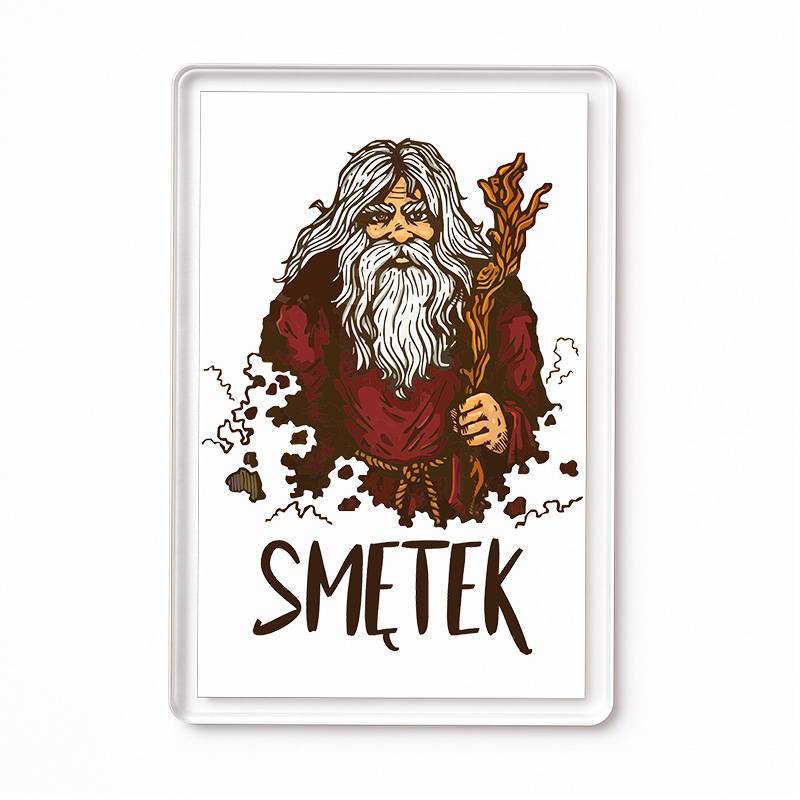 Magnes akrylowy Smętek – Duch Warmii