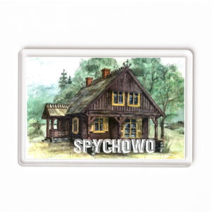 Magnes akrylowy Spychowo - w cieniu warmińskich sosen