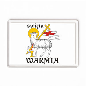 Magnes akrylowy Święta Warmia - Serce Północy