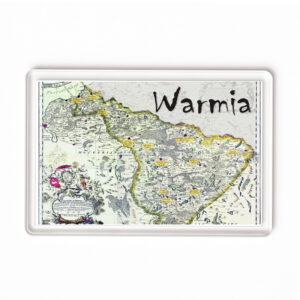 Magnes akrylowy Warmia - dawne granice żywa pamięć