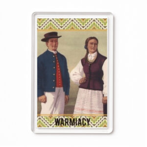 Magnes akrylowy Warmiacy - korzenie i kolory Warmii