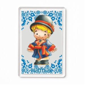 Magnes akrylowy Warmiak - mali ludzie wielka Warmia