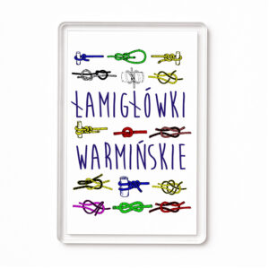 Magnes akrylowy Warmińskie Łamigłówki