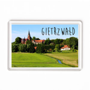 Magnes akrylowy Zielona Warmia święty Gietrzwałd