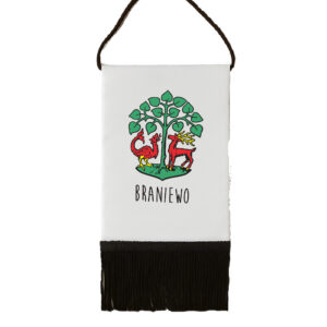 Proporczyk pamiątkowy Braniewo - Zielona Brama Warmii