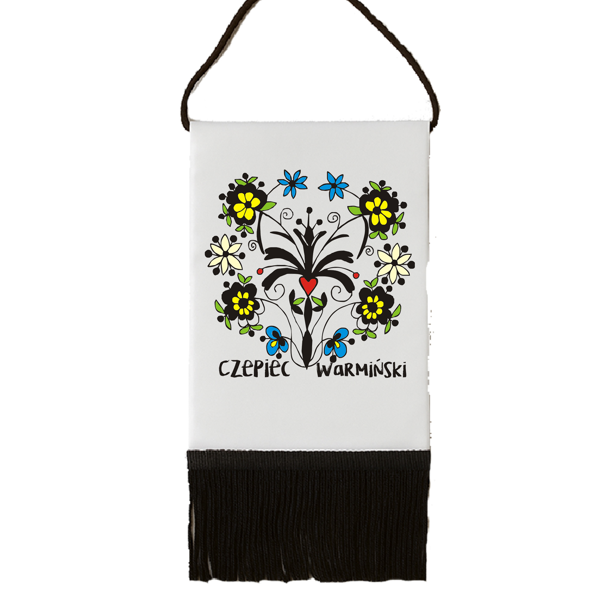 Proporczyk pamiątkowy Czepiec Warmiński - Serce Tradycji