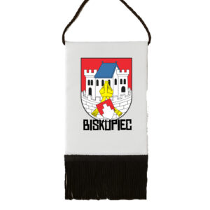 Proporczyk pamiątkowy Herb Biskupiec