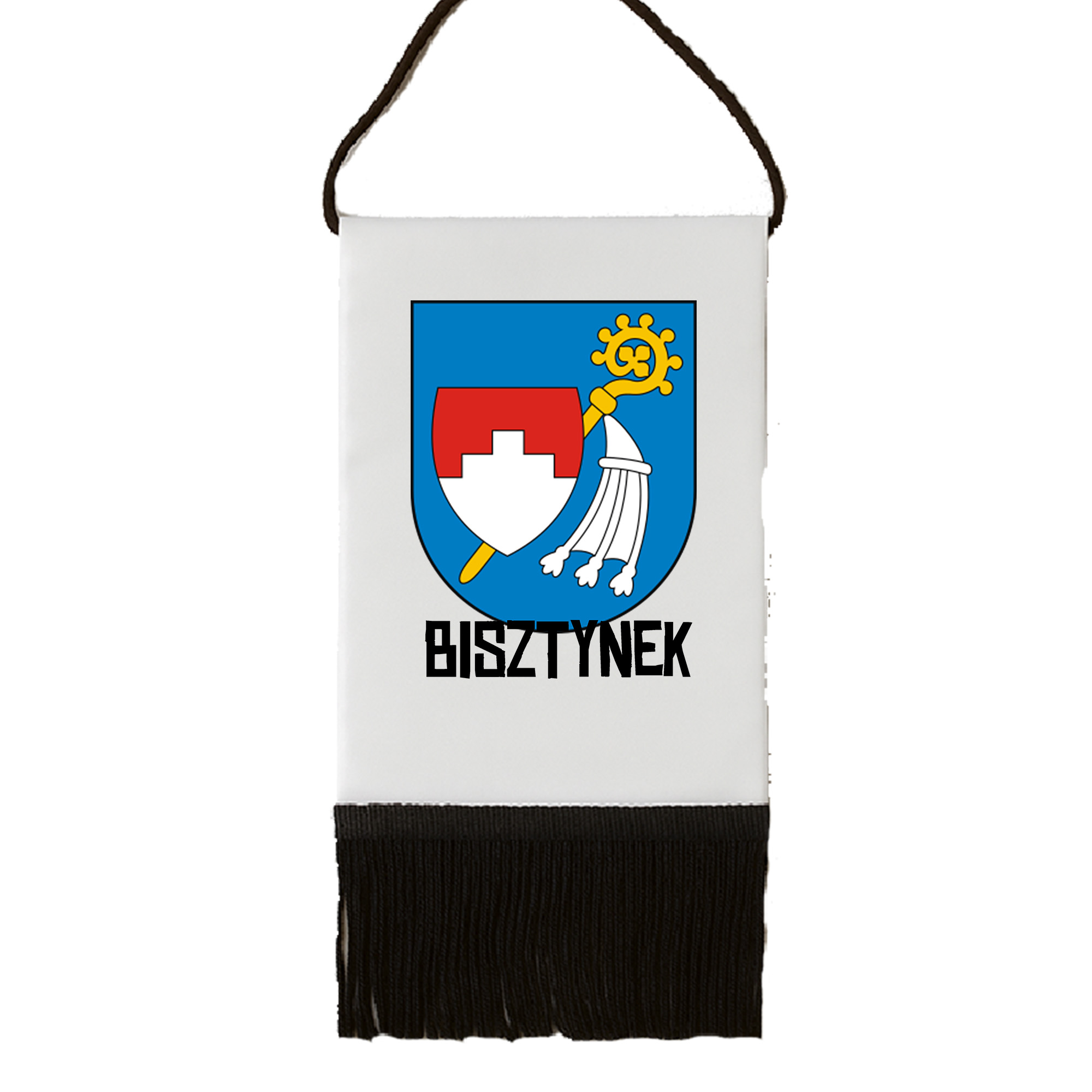 Proporczyk pamiątkowy Herb Bisztynek