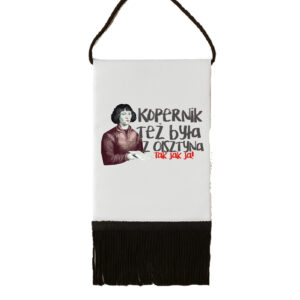 Proporczyk pamiątkowy Kopernik też była z Olsztyna