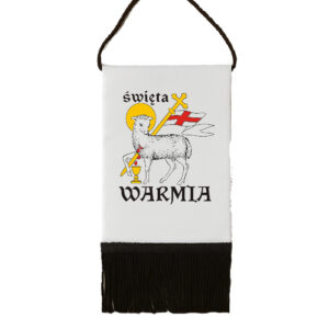 Proporczyk pamiątkowy Święta Warmia - Serce Północy