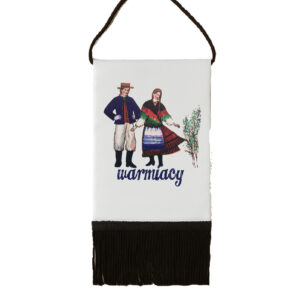 Proporczyk pamiątkowy Warmiacy w Strojach Ludowych