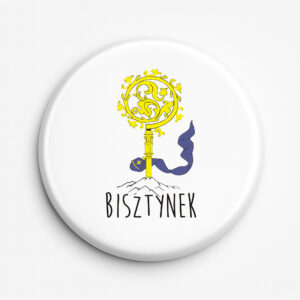 Przypinka pamiątkowa Bisztynek - Klucz do Warmii