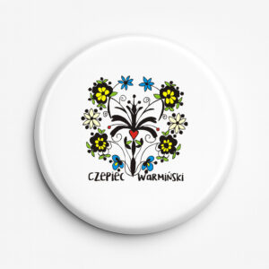 Przypinka pamiątkowa Czepiec Warmiński - Serce Tradycji