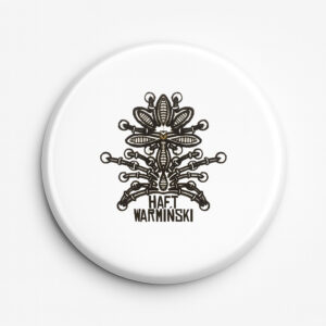 Przypinka pamiątkowa Folklor Warmii w Hafcie