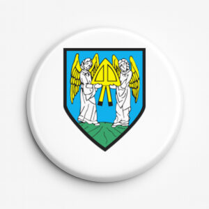 Przypinka pamiątkowa Godło Barczewa