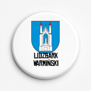 Przypinka pamiątkowa Godło Lidzbark Warmiński