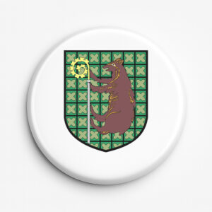 Przypinka pamiątkowa Godło Reszla