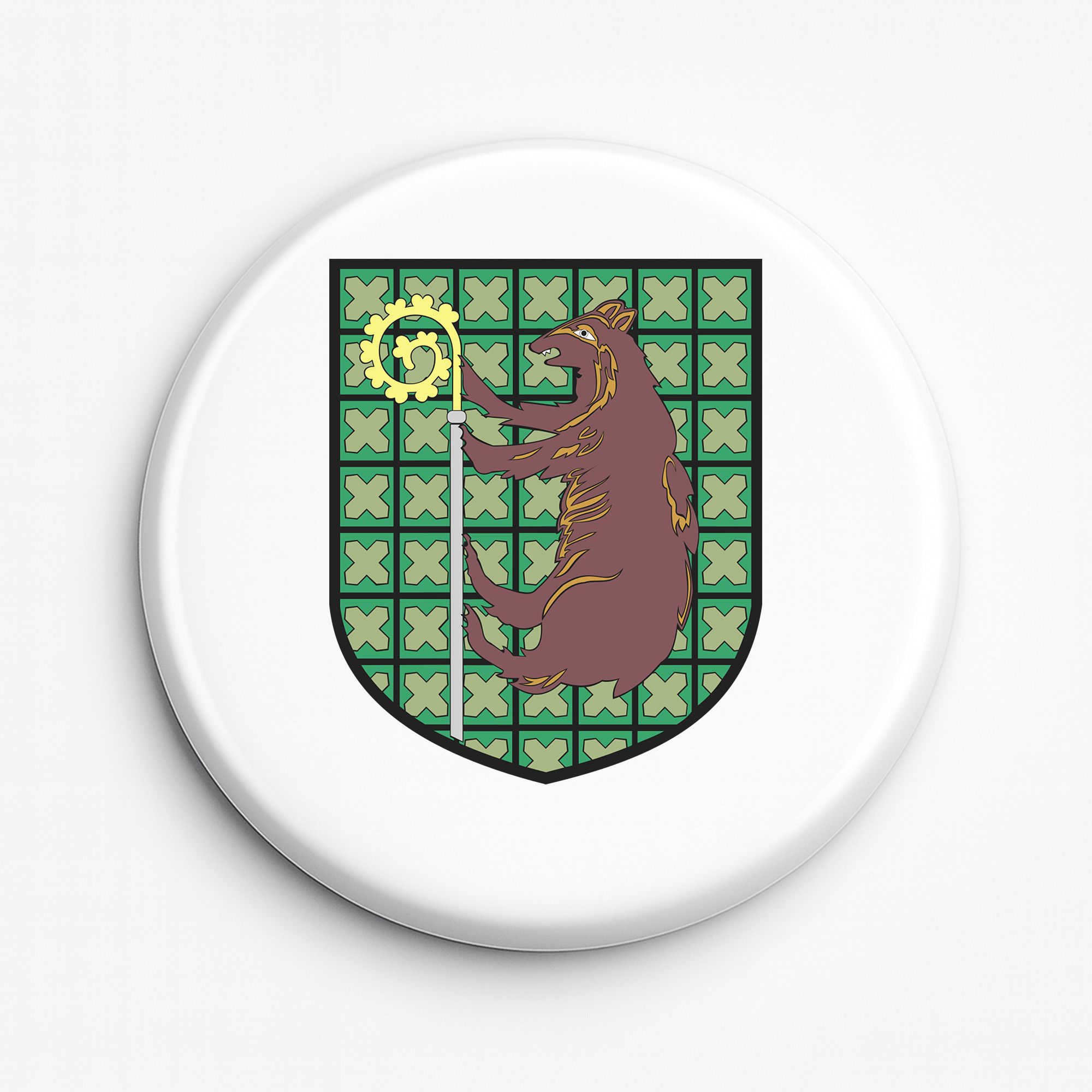 Przypinka pamiątkowa Godło Reszla