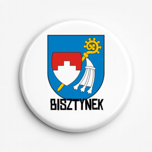 Przypinka pamiątkowa Herb Bisztynek