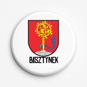 Przypinka pamiątkowa Herb Bisztynka