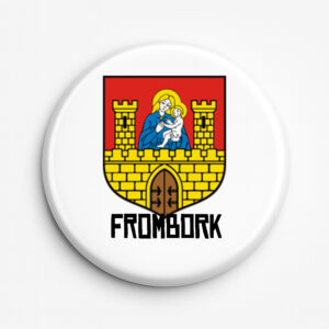 Przypinka pamiątkowa Herb Fromborka