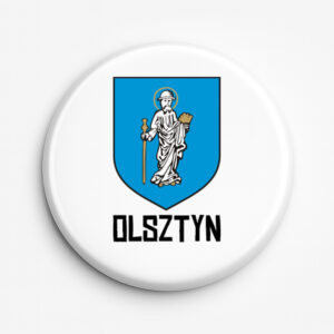 Przypinka pamiątkowa Herb Olsztyn