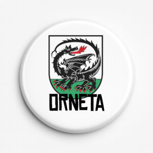 Przypinka pamiątkowa Herb Ornety