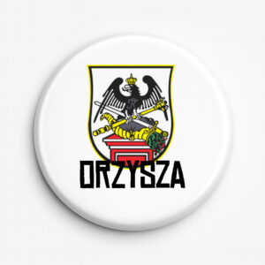 Przypinka pamiątkowa Herb Orzysza